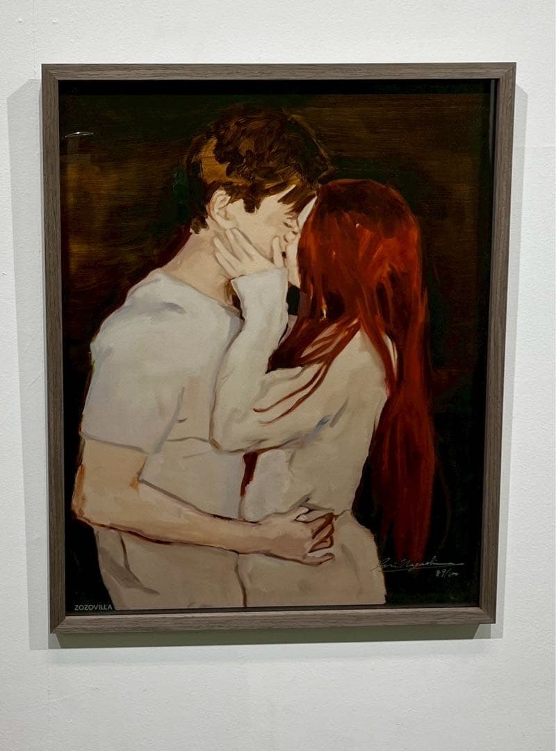 長島伊織「Untitled-valentine」版画89/100