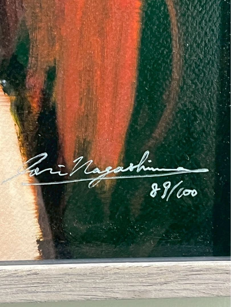 長島伊織「Untitled-valentine」版画89/100