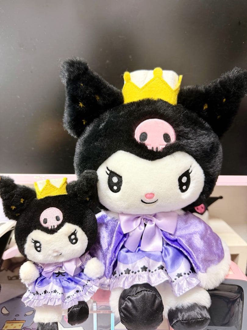 Kuromi クロミ ぬいぐるみ　とマスコット　セット