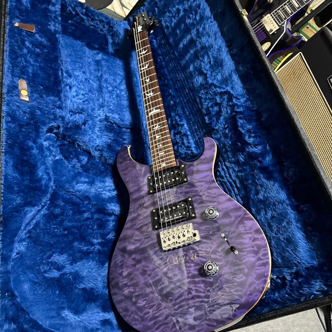 PRS エレキギター 紫色