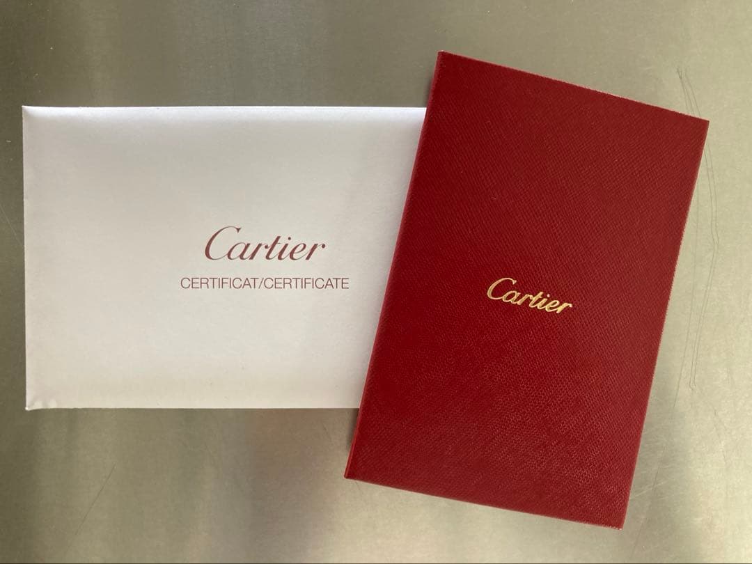 正規店購入 Cartier カルティエ プラチナダイヤリング 8号