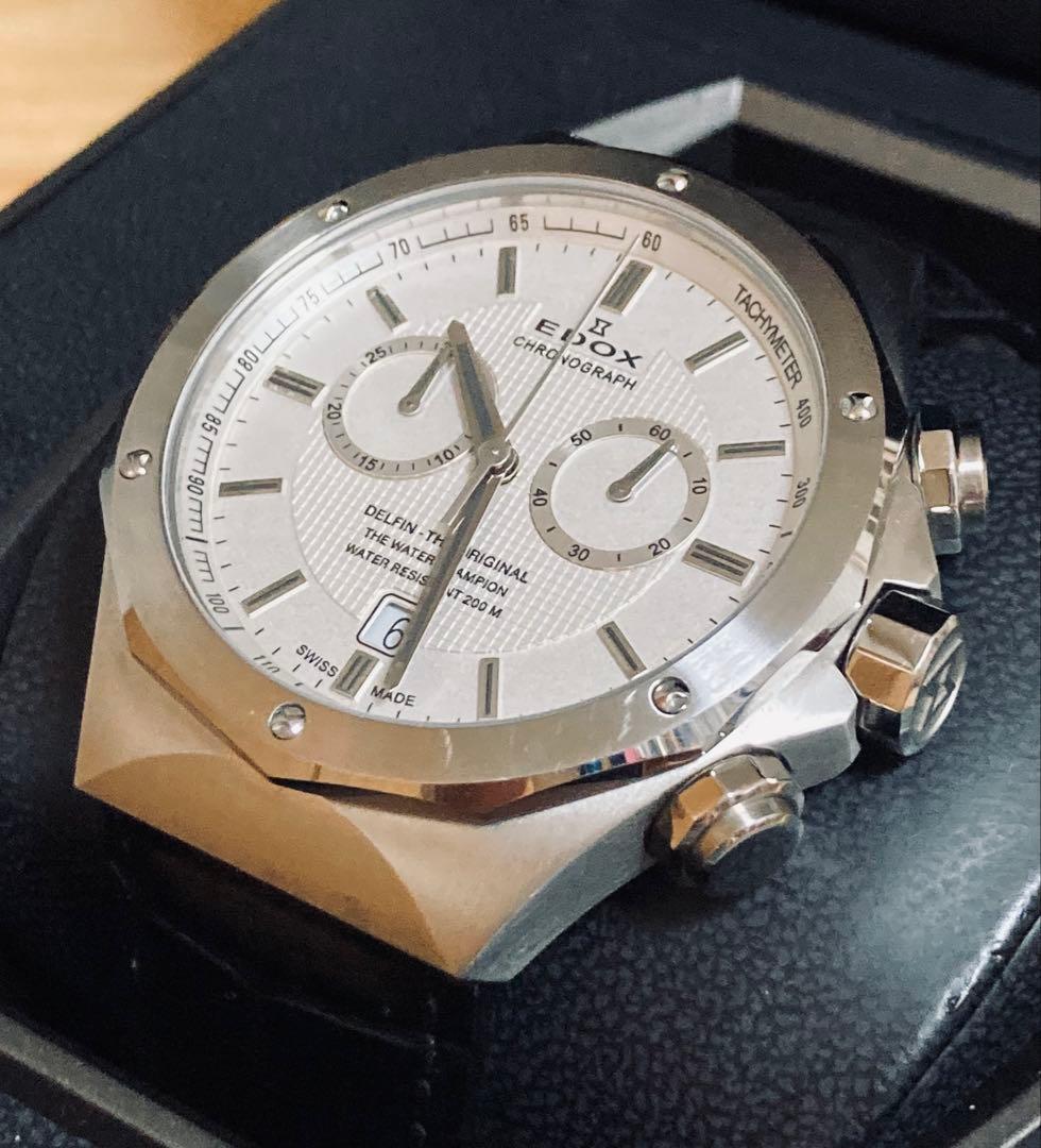 【AVALANCHE＄‼️】EDOX デルフィン 10105-3-AIN