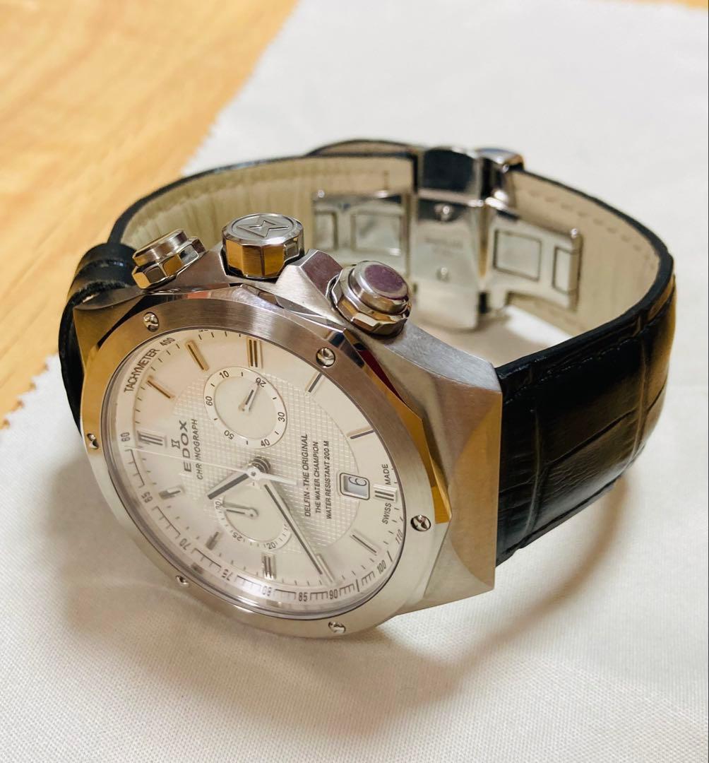 【AVALANCHE＄‼️】EDOX デルフィン 10105-3-AIN