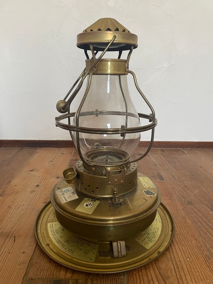 ニッセン 石油ストーブ IS-3NE なみ無しほや 取説あり 日本船燈