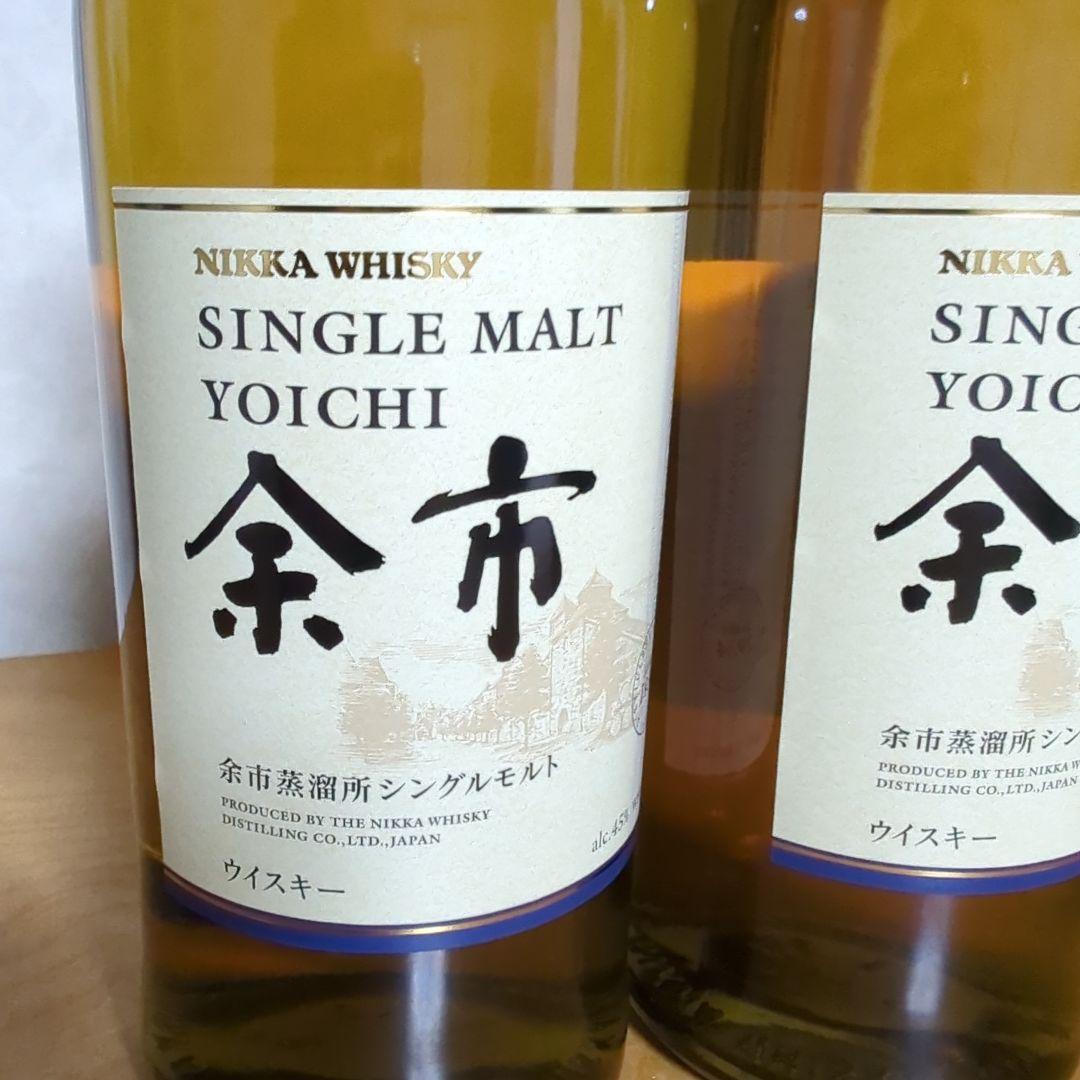 ニッカウヰスキー　シングルモルト余市　700ml 2本セット