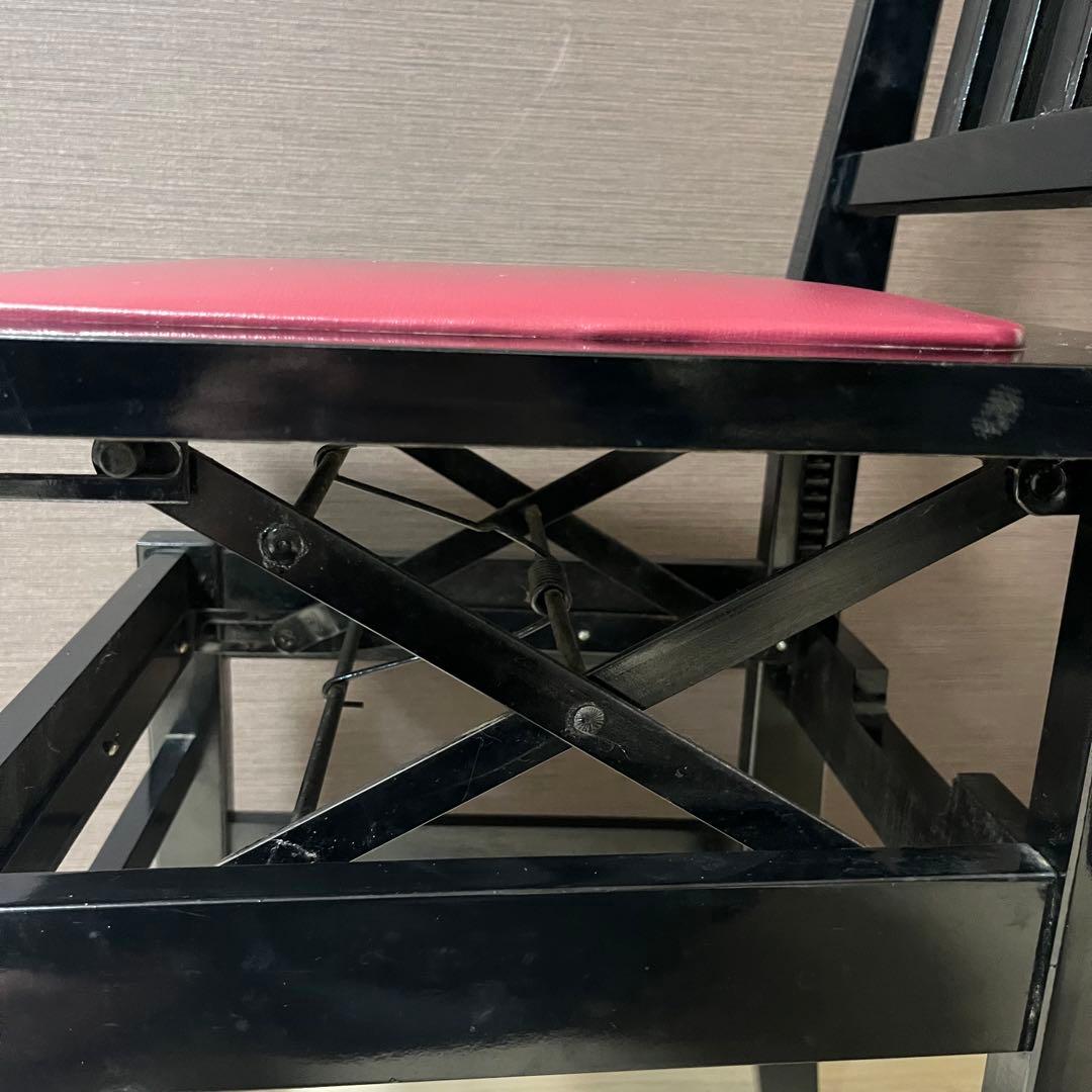 良品　トムソン椅子　ピアノ椅子　昇降椅子　送料無料