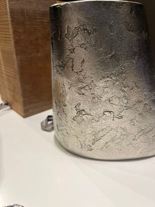 大森孝志作　花器　【舞】　未使用品