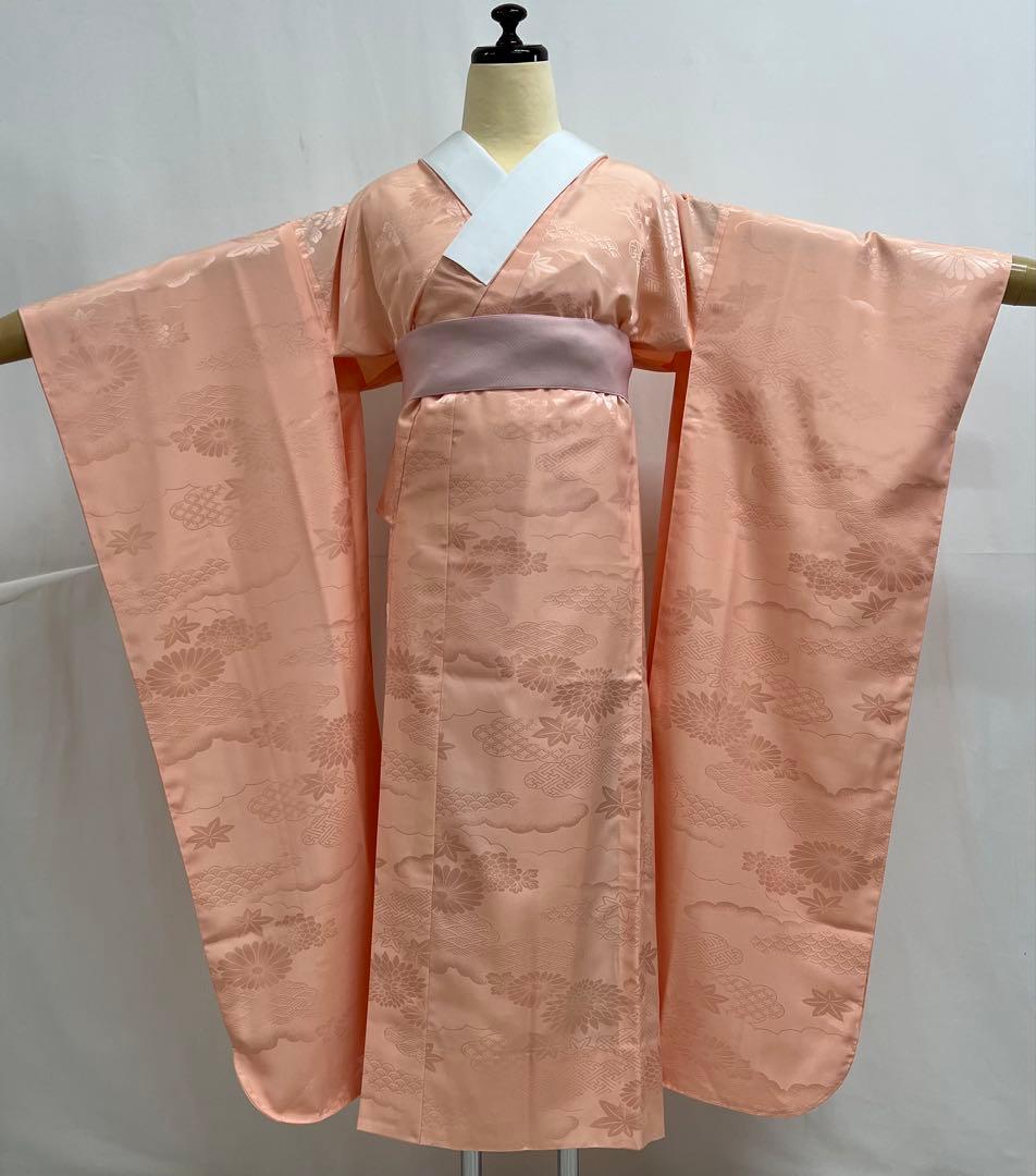 振り袖　フルセット　長襦袢付　成人式　振袖　パーティー　金彩加工　634