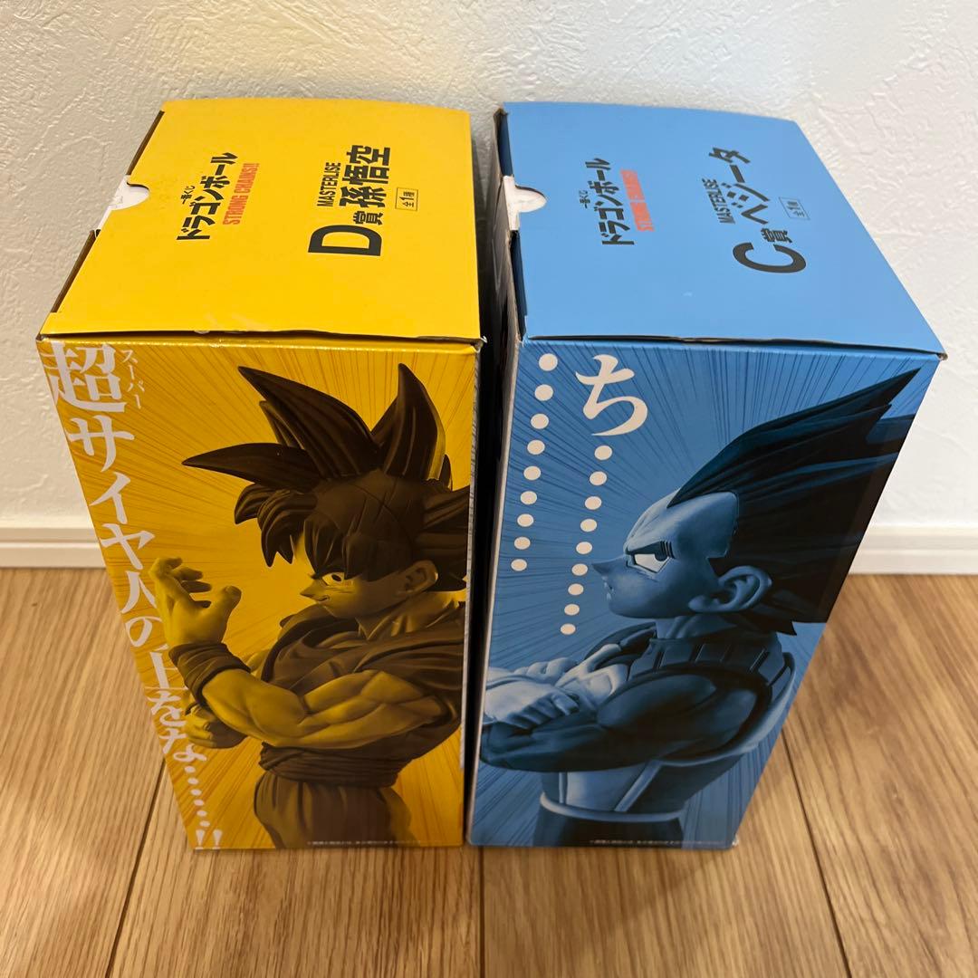 ドラゴンボール　一番くじ　フィギュア　孫悟空　ベジータ