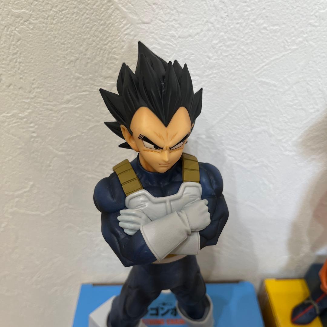 ドラゴンボール　一番くじ　フィギュア　孫悟空　ベジータ