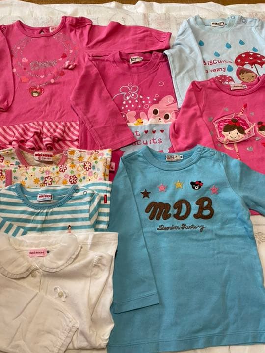 ミキハウス 女の子 まとめ売り 65枚(追加しました)