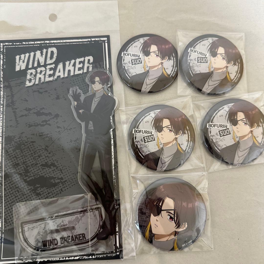 蘇枋隼飛　アクリルスタンド　缶バッジ　ツリーヴィレッジ　ロックレザー