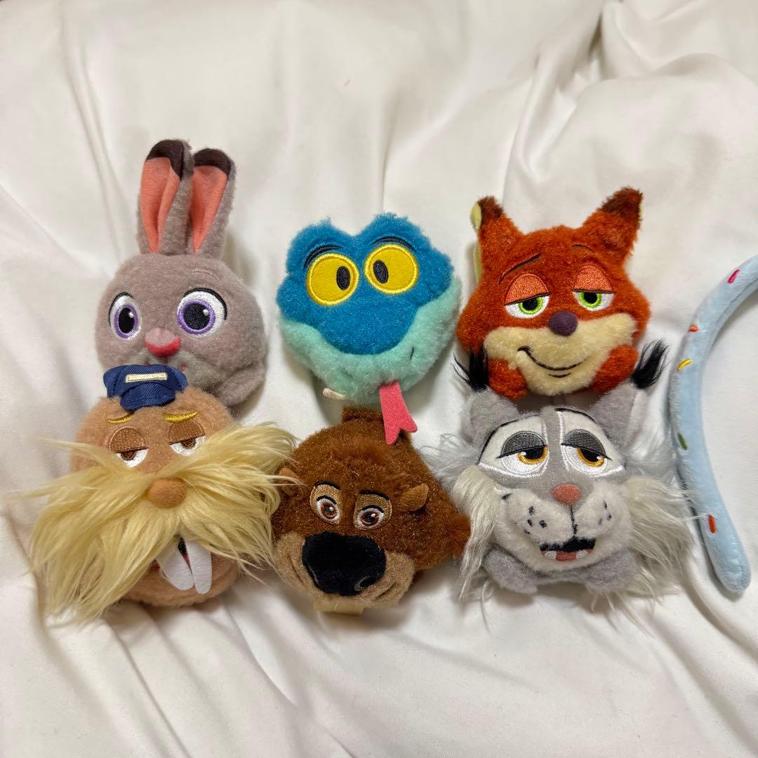 香港ディズニー限定　カチューシャ　ズートピア　カスタム　　まとめ売り　♡