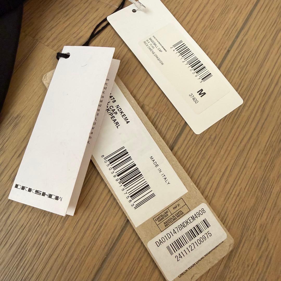 jun　サイズM DRKSHDW 星型刺繍 BASEBALL CAP