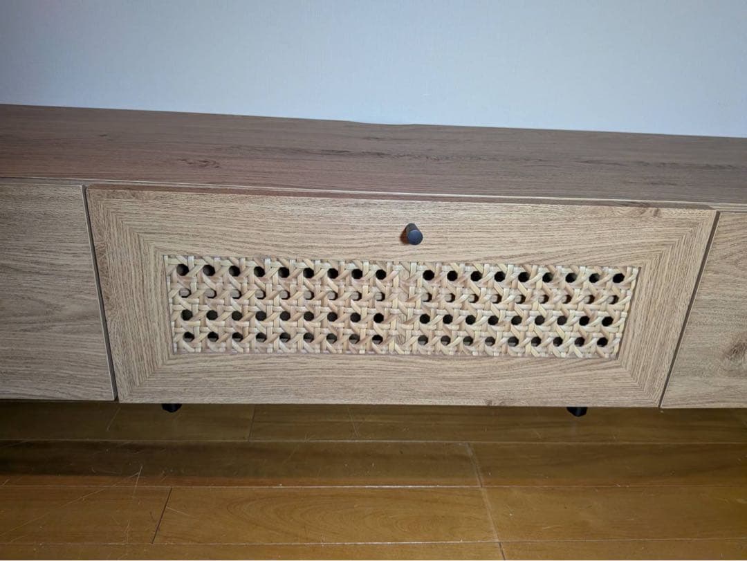 ■送料込■LOWYA ラタンローテレビボード テレビ台北欧風人気家具TV棚140