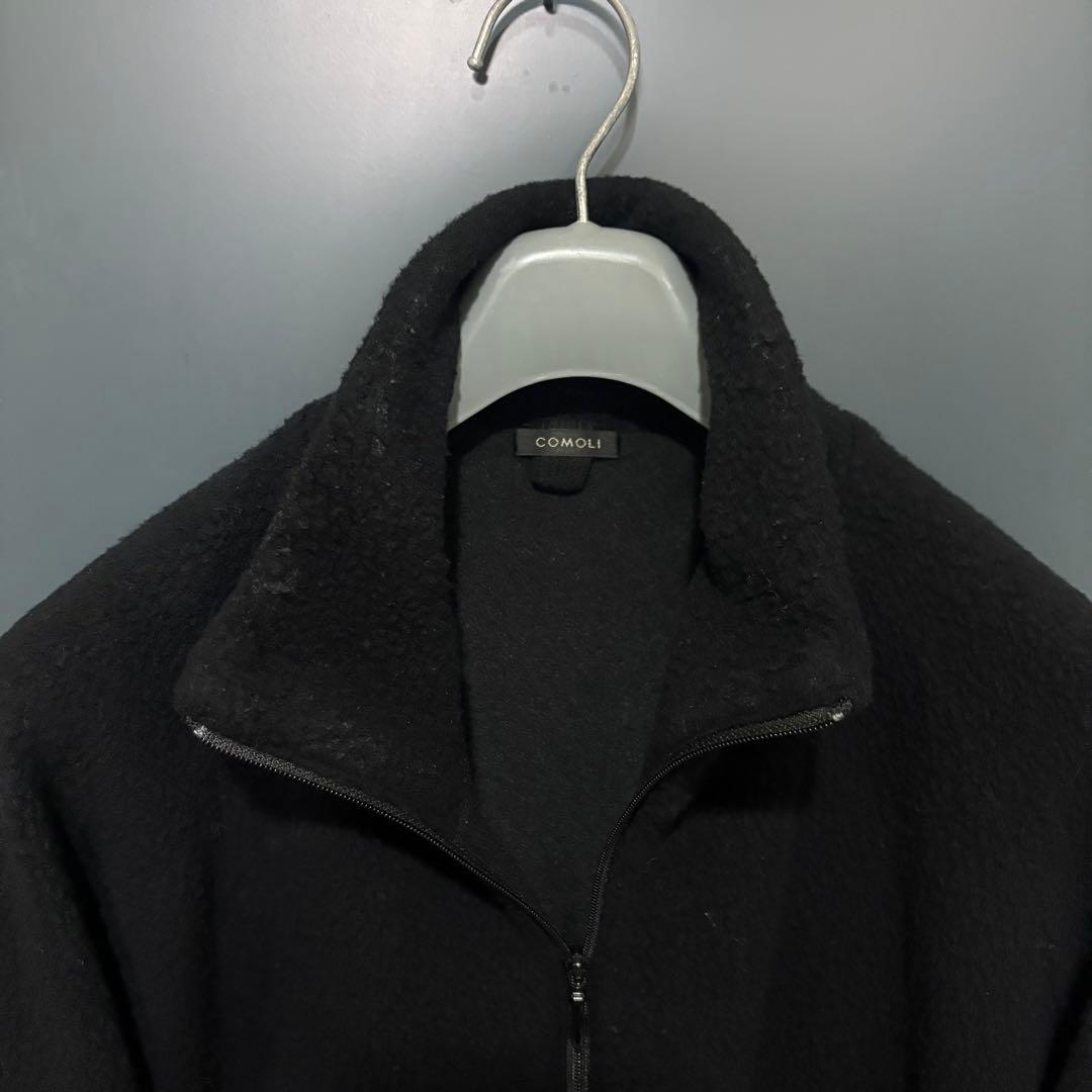 comoli 21AW ウールフリースジップアップジャケット 3