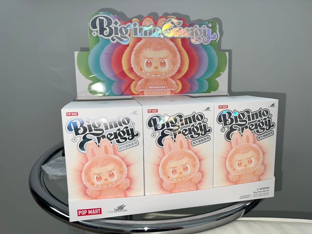 新品未開封 ラブブ LABUBU エナジー アソートボックス 6個入り1ボックス