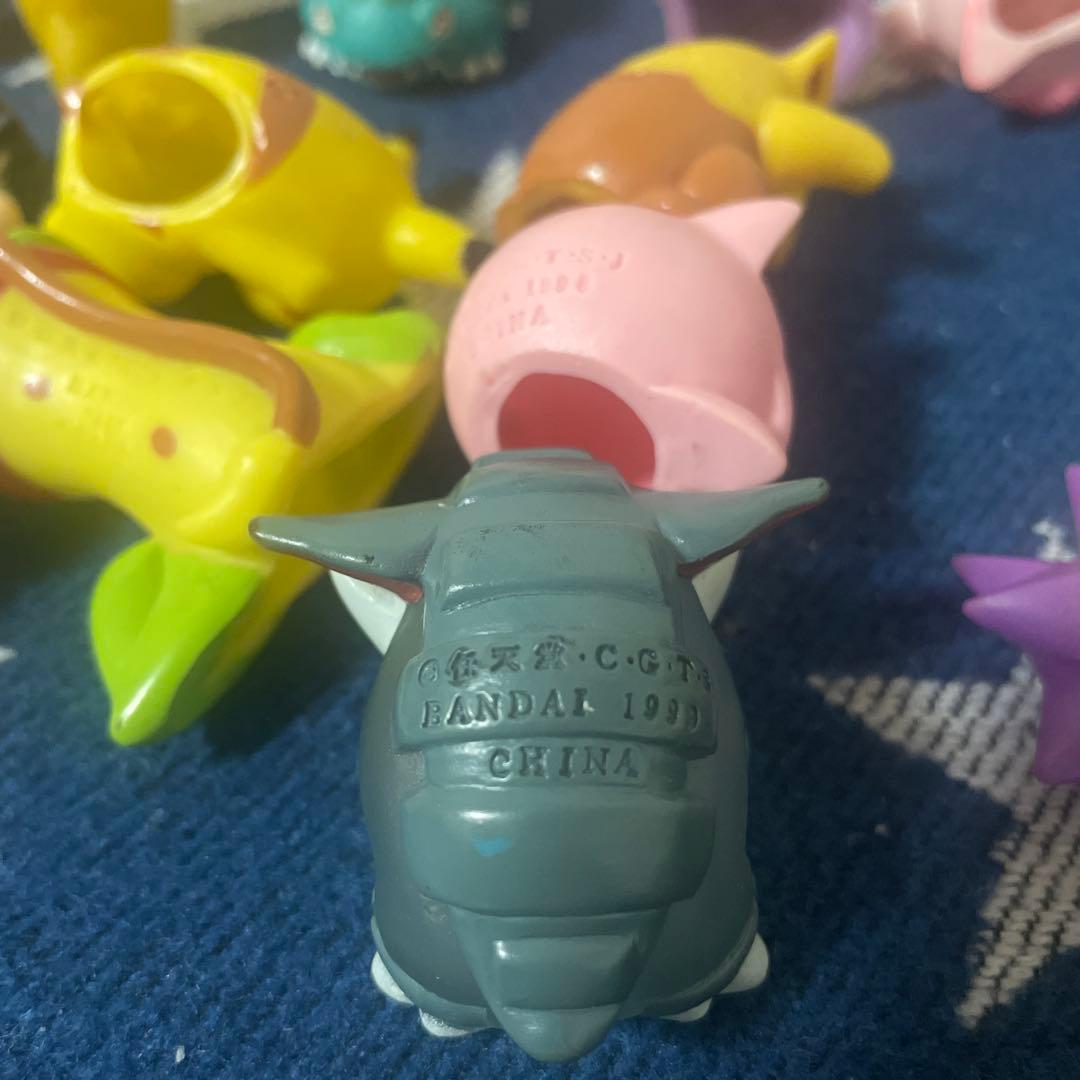 初期ポケモン　ゆび人形　ソフビ