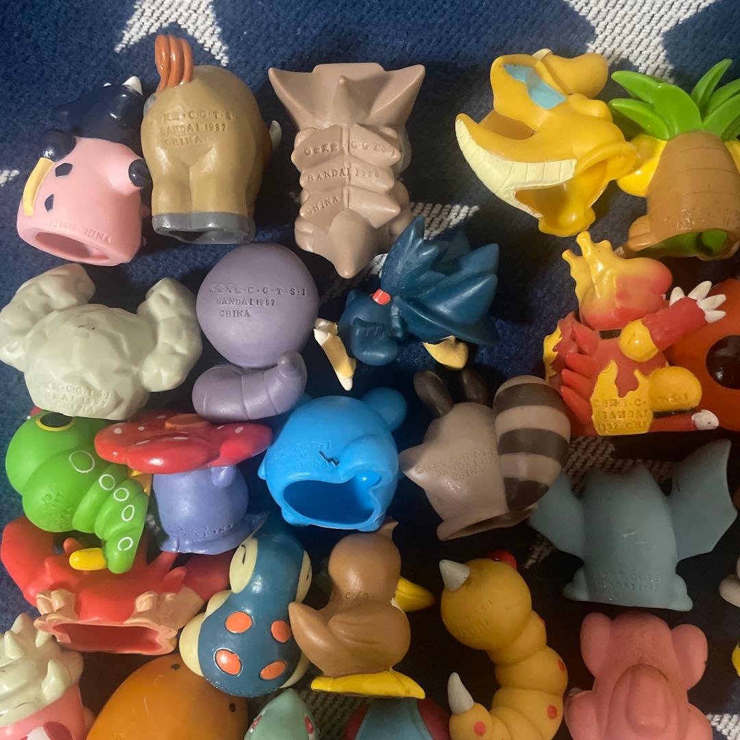 初期ポケモン　ゆび人形　ソフビ