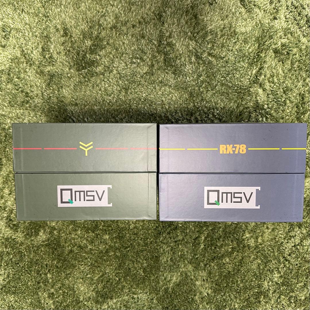 1000個限定 特大ソフビ QMSV 大河原邦男カラー ガンダム&ザク 20cm