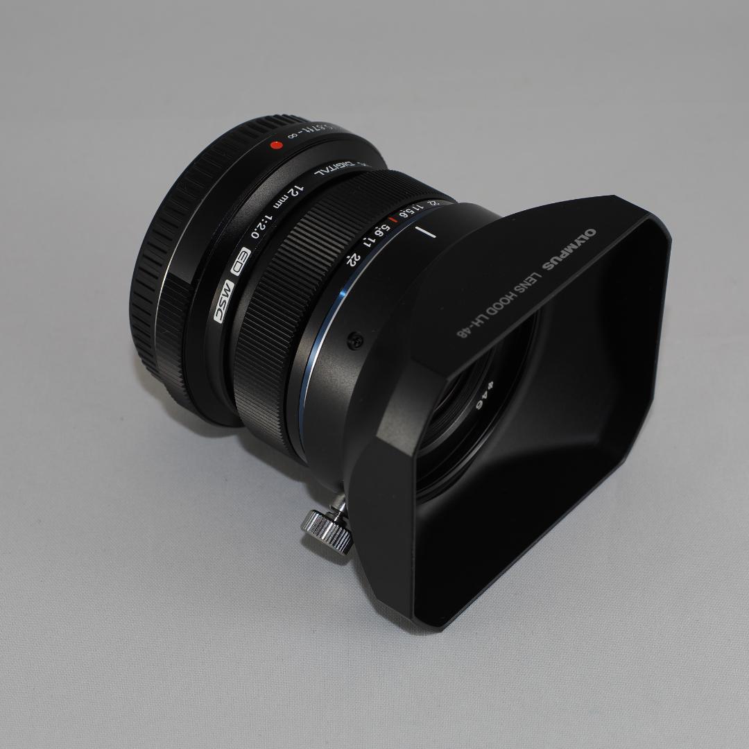 M.ZUIKO DIGITAL ED 12mm F2.0　フード付　美品最終値下