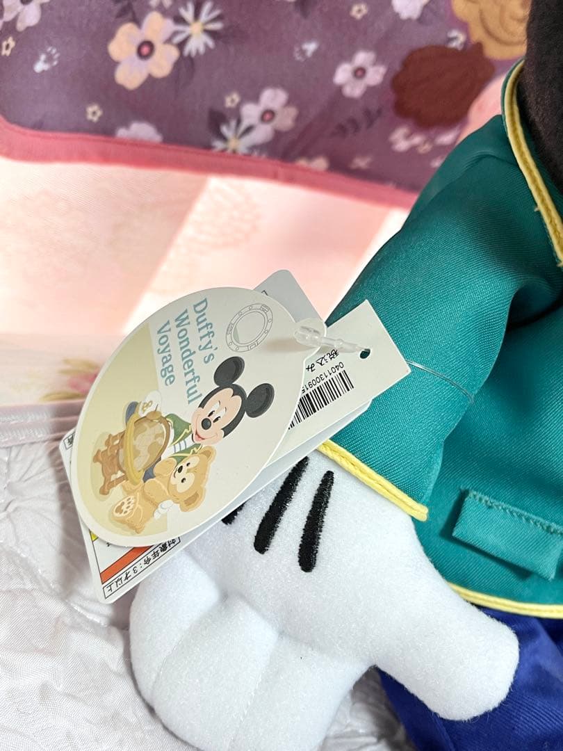 新品タグ付き！ダッフィー ミッキー、シェリーメイ ミニー ぬいぐるみセット