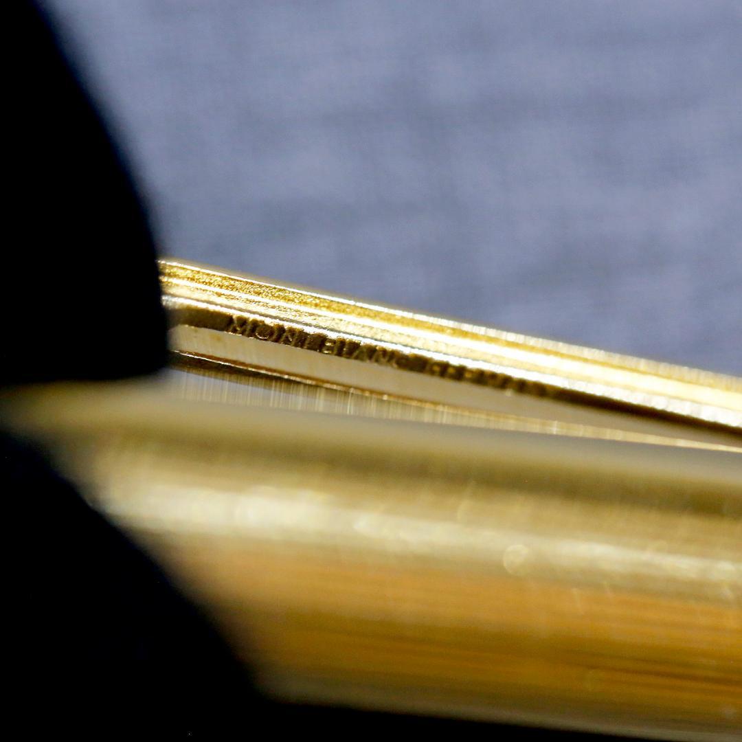 【送料込み】モンブラン 万年筆 ノブレス オブリージュ ゴールド