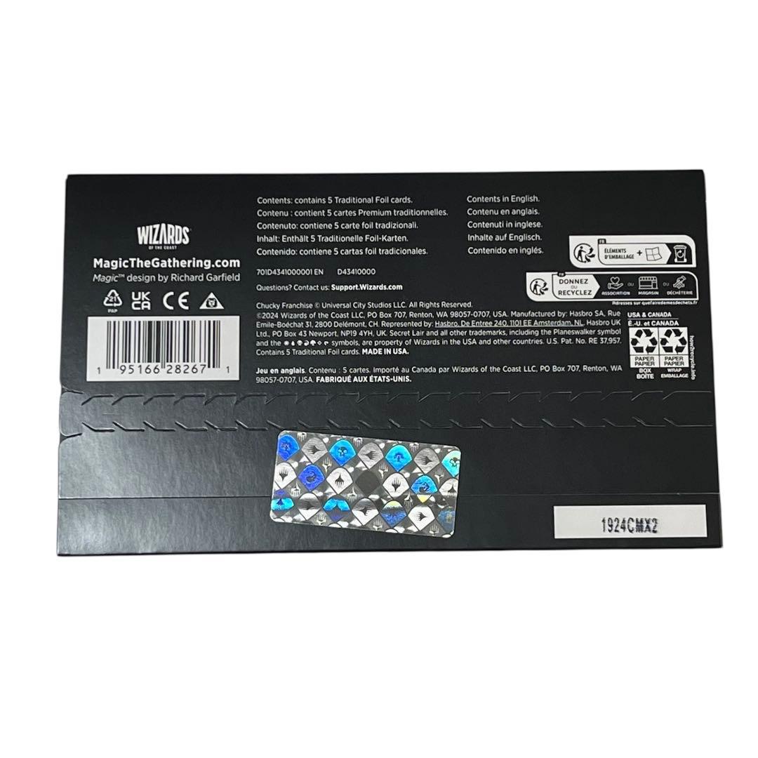 MTG Secret Lair Chucky Foil Edition 未開封