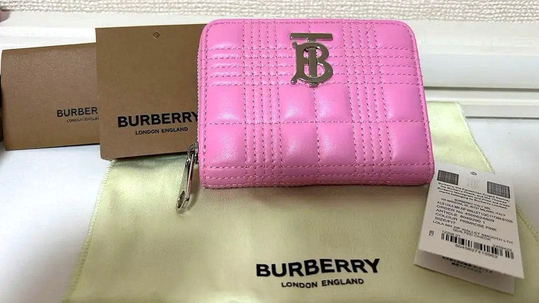 【新品未使用】BURBERRY ピンク