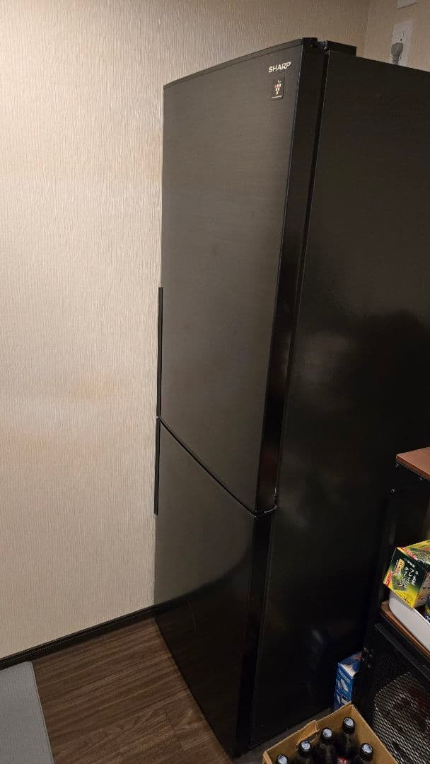 SHARP ブラック冷蔵庫 2ドア 310L