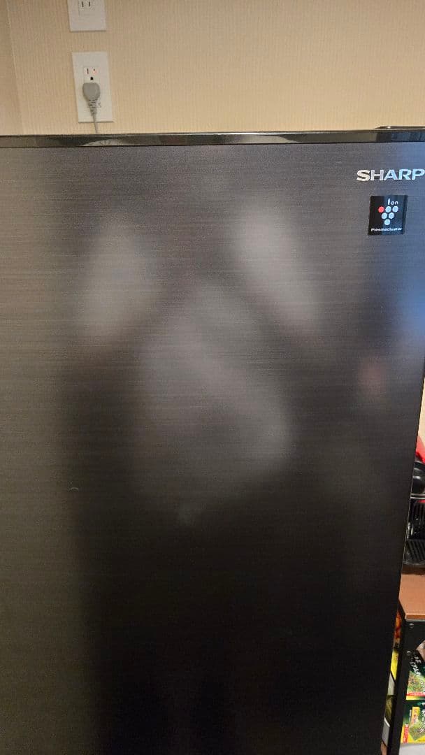 SHARP ブラック冷蔵庫 2ドア 310L
