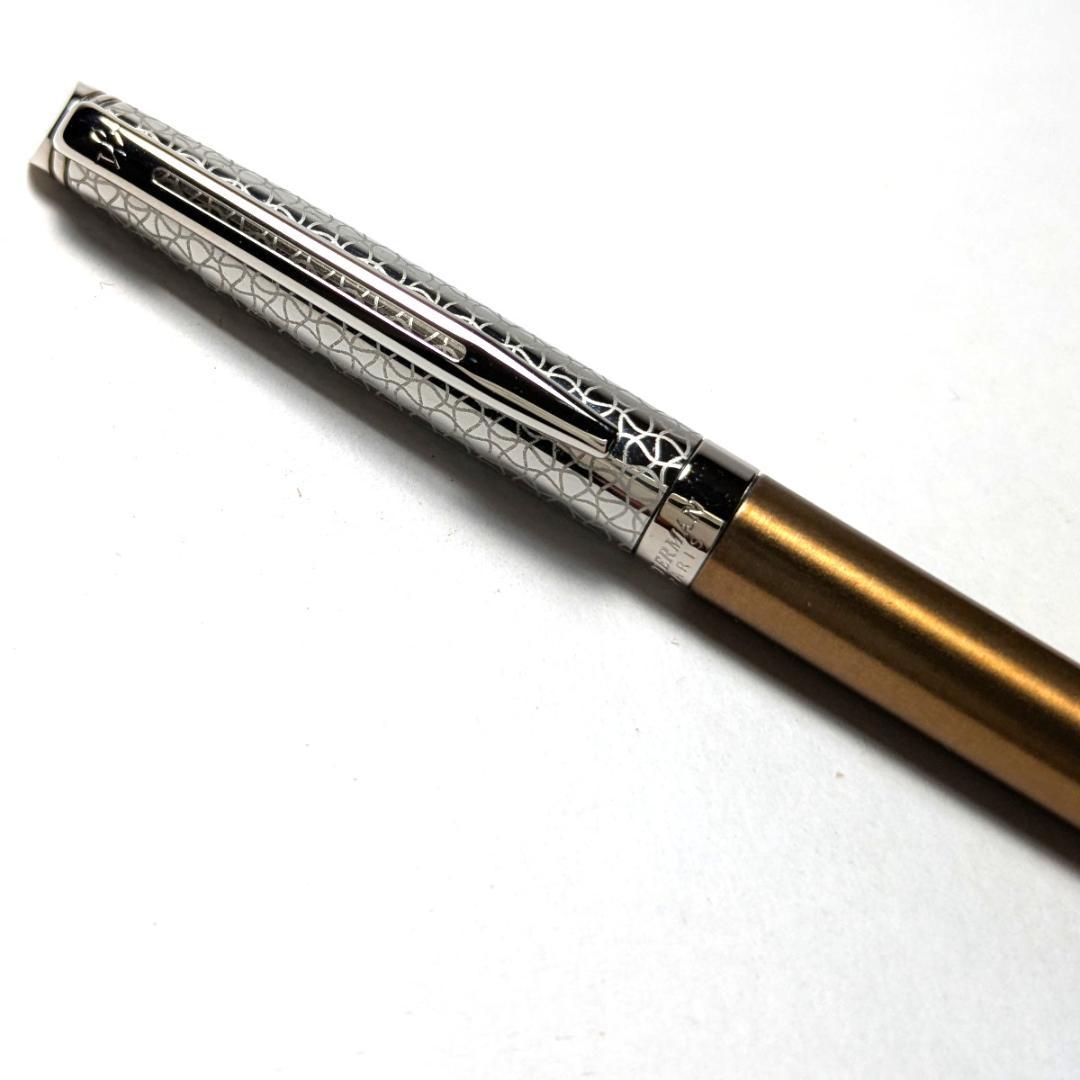 wmb24 ウォーターマンボールペン メトロポリタンプライベート ブロンズサテン