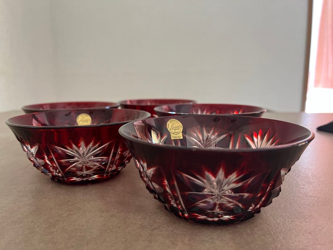 クリスタルの小鉢