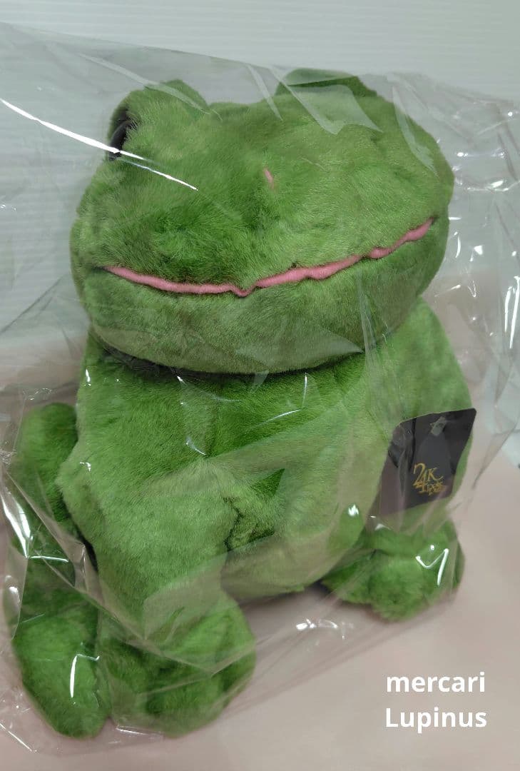 希少！プレイトーキン　カエル　24K タグ付き ぬいぐるみ　Polar Puff