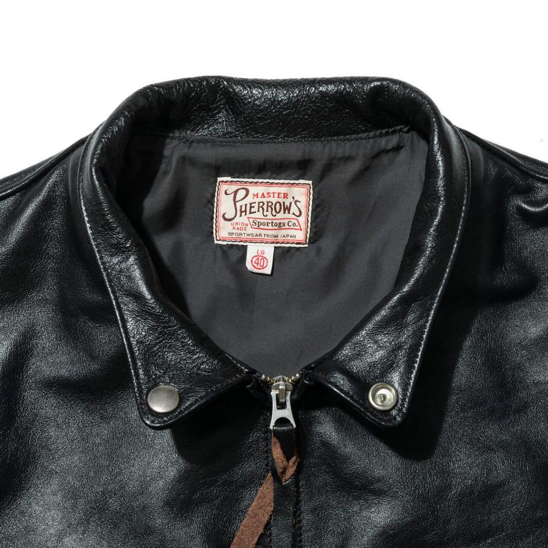 フェローズ Pherrow's ホースハイド シングルライダース SL55 40