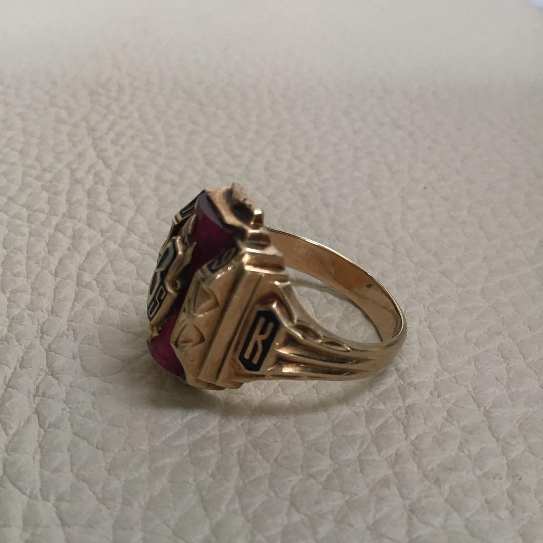 50s カレッジリング JOSTEN社 1955年 メンズ 10g