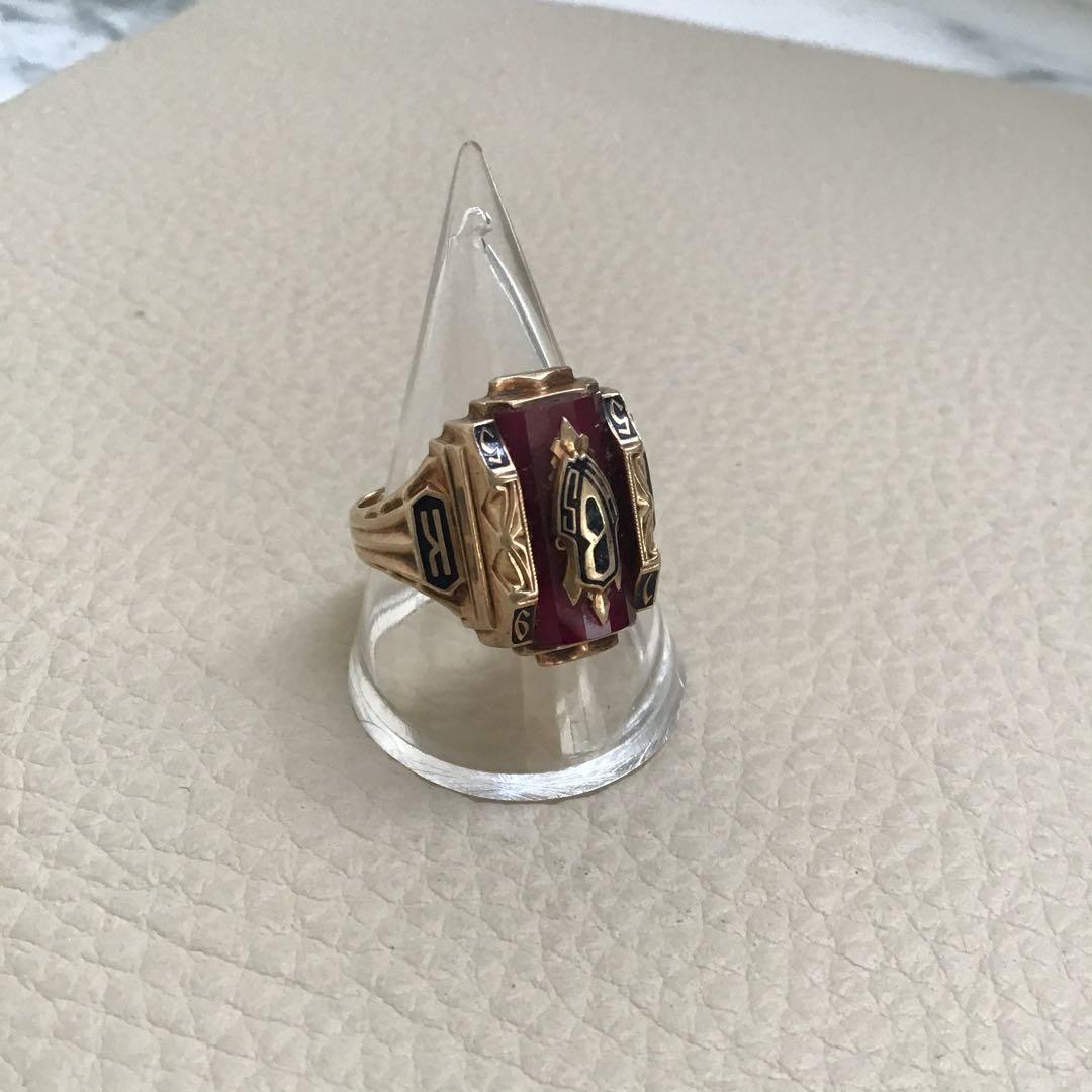 50s カレッジリング JOSTEN社 1955年 メンズ 10g