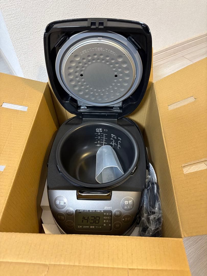 TIGER JPF-G05 炊飯器 ブラック