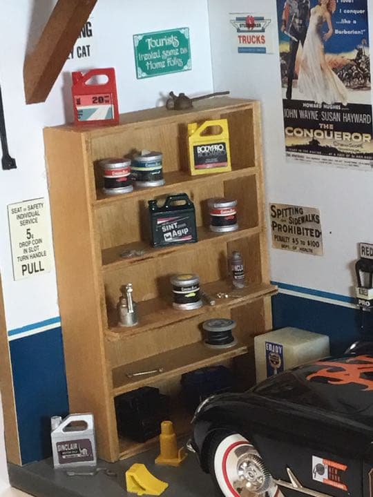 1954年NYジャイアンツ優勝記念コルベット&修理工場　美品