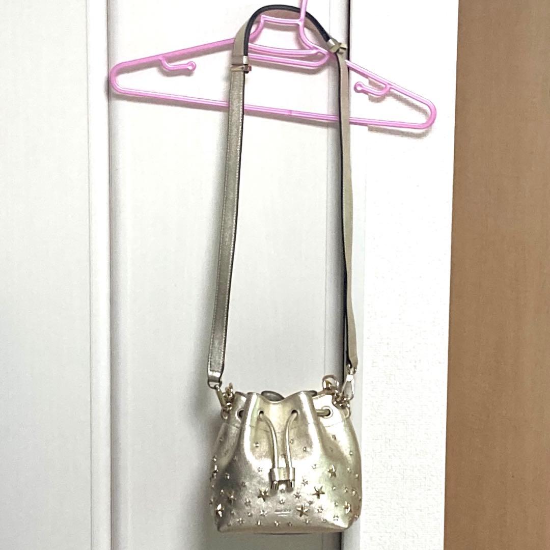 ゲリラセール美品✨JIMMY CHOO ジミーチュウ ボンボン ショルダーバッグ