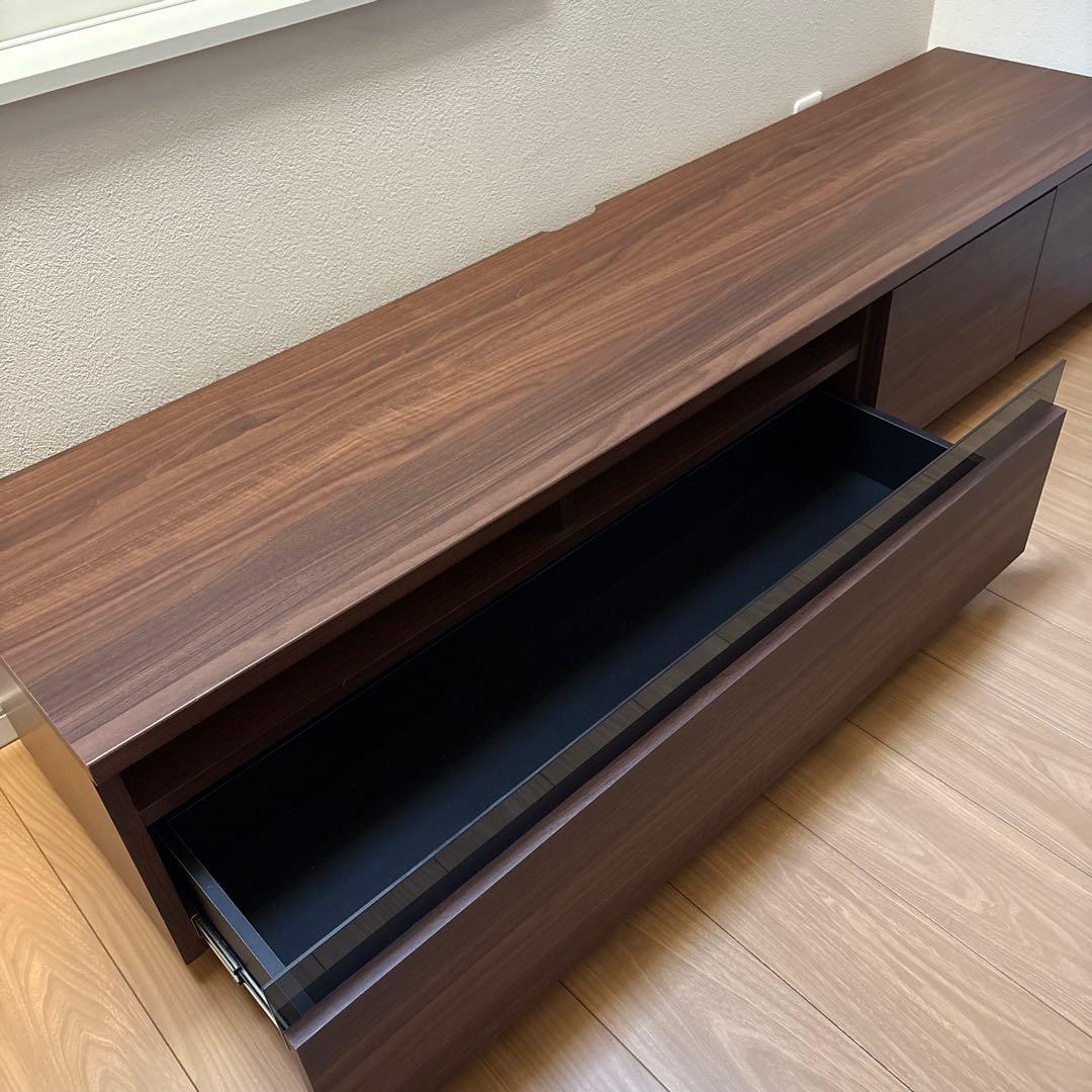 LOWYA テレビボード ウォルナット 幅180cm