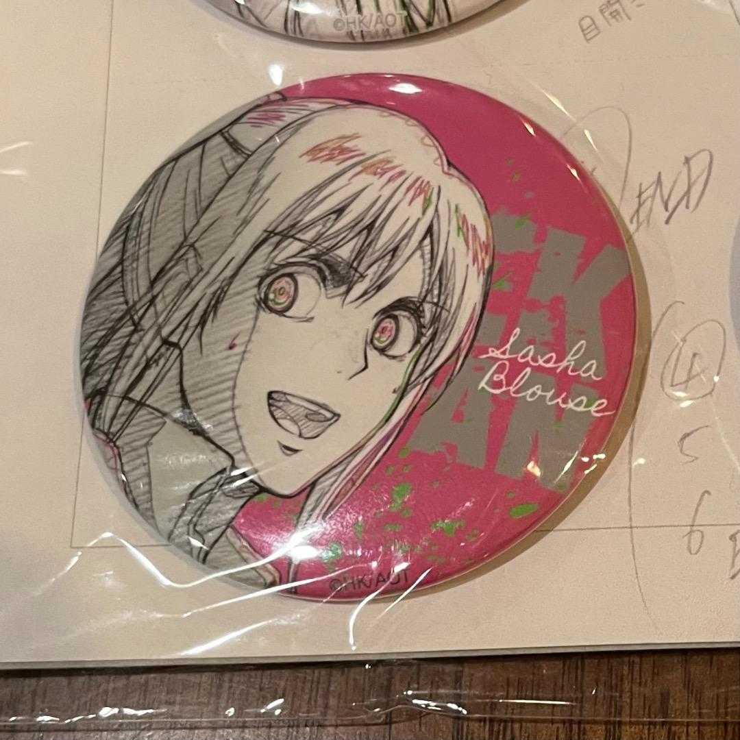 WIT STUDIO 缶バッジコレクション 進撃の巨人 6種セット【新品未開封】