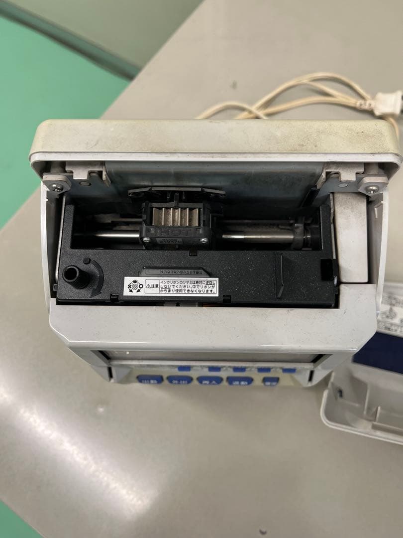 マックスタイムレコーダー　新品インクリボン付き！