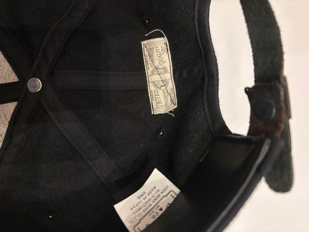 THE H.W.DOG&CO. キャップ 革パッチ　値下げ交渉可