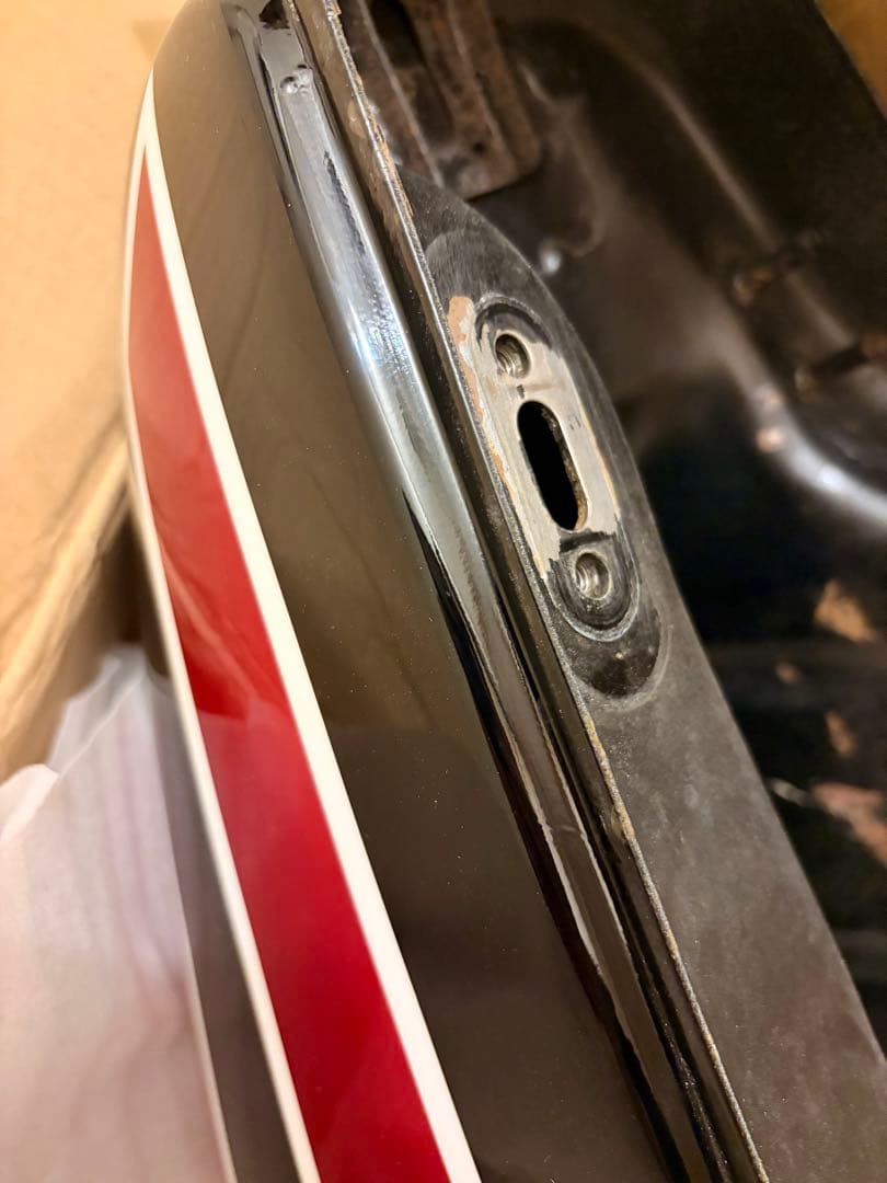 w400 W650 w800タンク　W3 ペイント　スムージング済