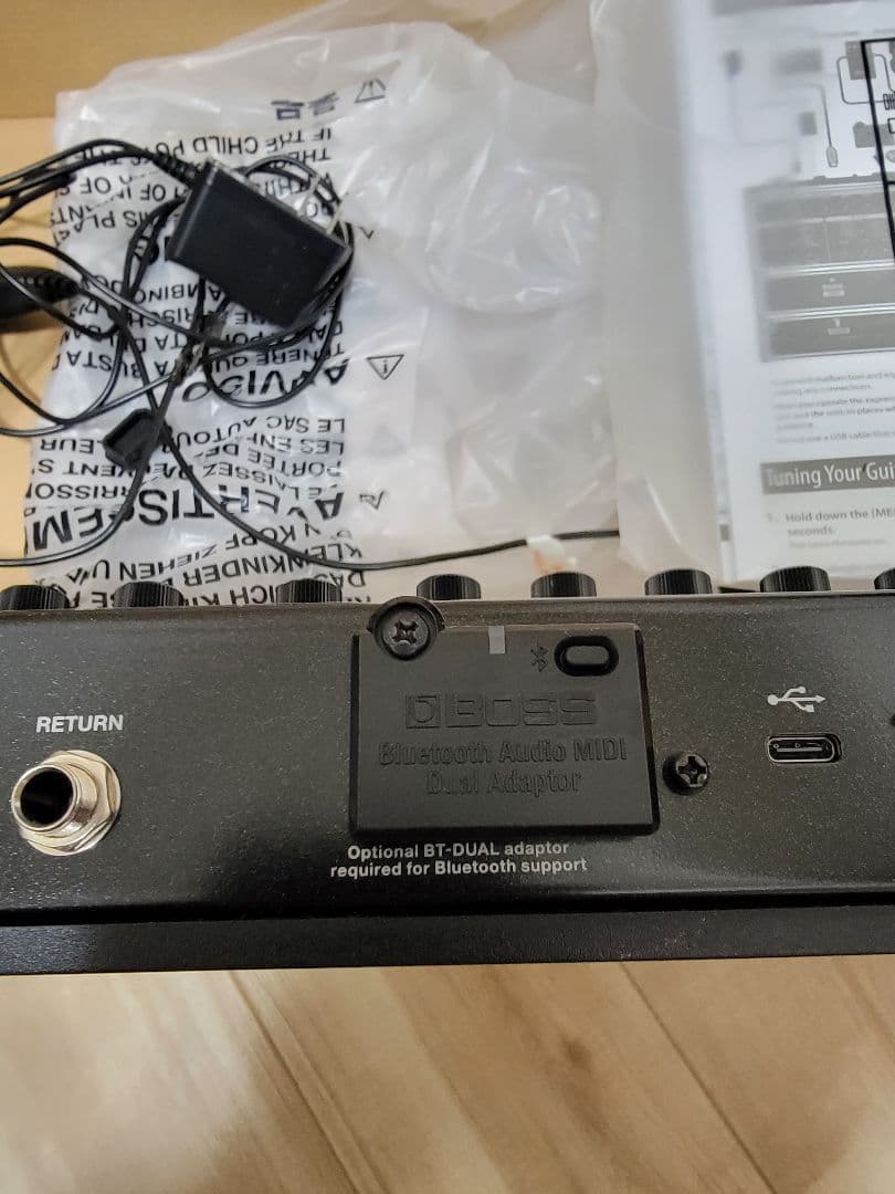 boss me90+BT DUAL+電源アダプター