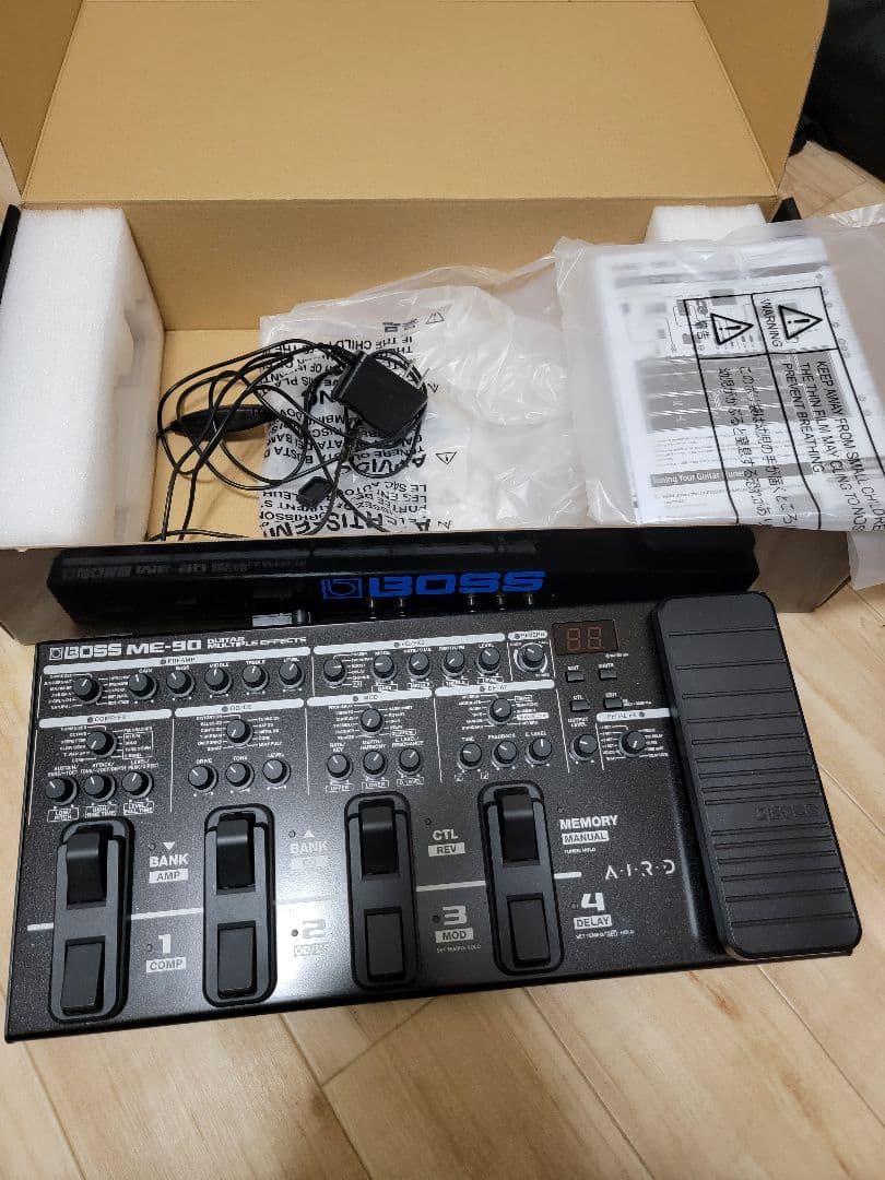 boss me90+BT DUAL+電源アダプター