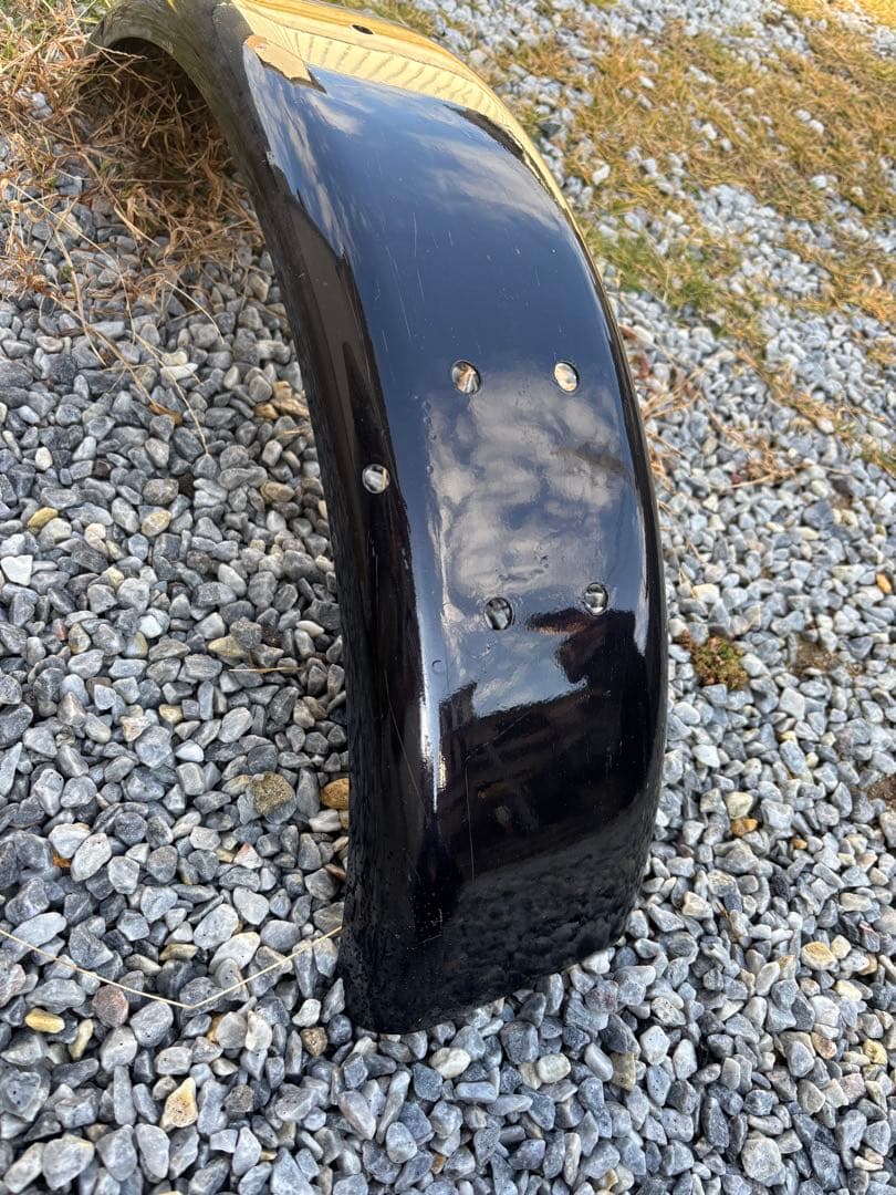 汎用ピーナッツタンク&フラットフェンダー　ファイアーパターン