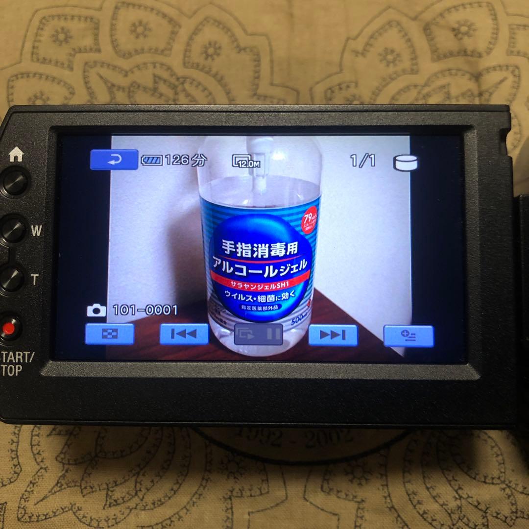 美品 SONY HDR-XR500V GPS ナイトショット機能 ビデオカメラ