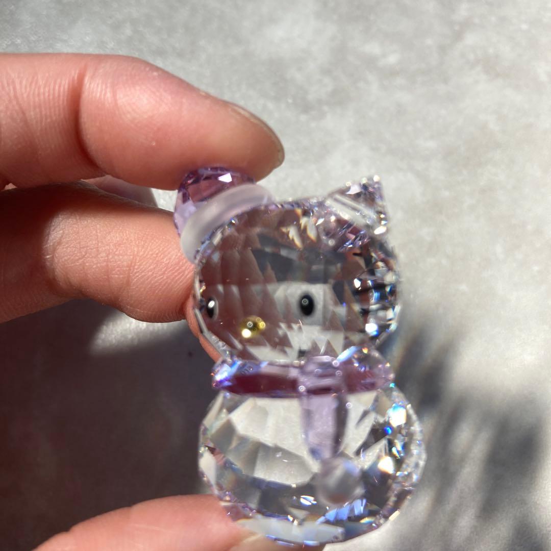SWAROVSKI クリスタル ハローキティ スノーマン